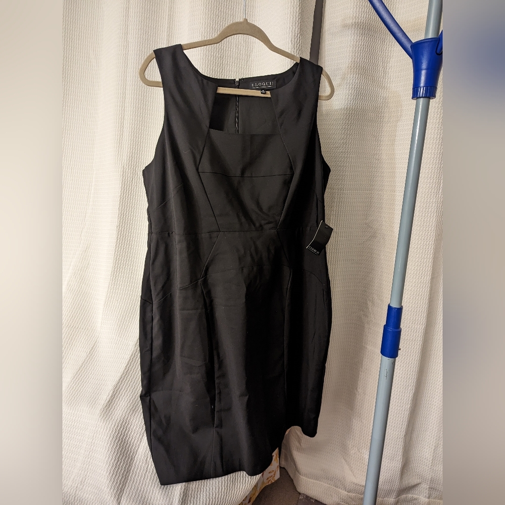 NWT Eloquii 18 black dress
